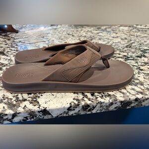 Flojos -  Men's Flip Flop Thongs Memory Foam Comfort Sandals